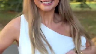 A Day In London with Slim Blonde Cutie Lily Phillips + Hot Blowjob Bonus At Mr Lucky Life