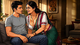 Sujatha Aunty Teaches Balu
