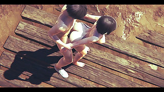 On Titans Hentai - Mikasa Fingering to Orgasm Then Fucked with Creampie - Manga Anime Japanese Asian Game Porn