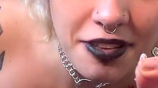 Tiny Man Hides in Glitterqueen1999 S Mouth as She Sucks Her Bfs Cock Giantess Giantess Shrinking Fetish
