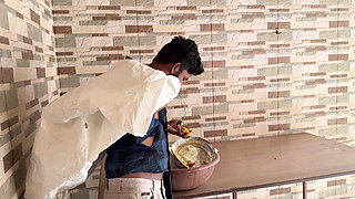 The Beggar Saw an Open House, Went Inside, Saw Aksha Taking a Bath and Had Sex with Her.