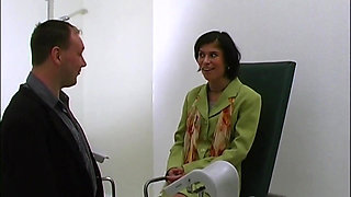 Sexy French Babe Huge Big Enema and Big Dick