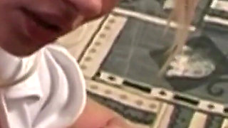 Wives pleasuring cock with blowjob and masturbation - 2