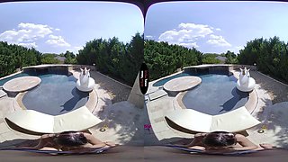 Pool latina vr: Blowjob, Doggy  Cowgirl Porn