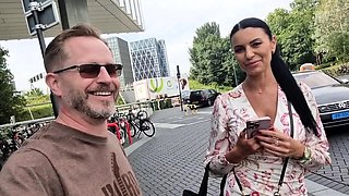 Shaved pussy MILF blowjob and fucking POV