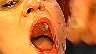 Filthy Slut Fingers Herself and Gets Facial Cum
