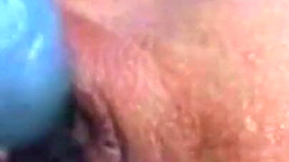 Blonde Mature Vixen Deepthroats Dildo and Fingers Soaked Pussy