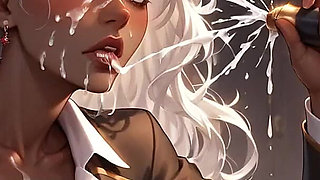 Sultry Ebony Conformity and Darkly Sweet Office Domination!