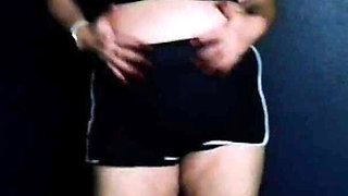 Sexy BBW Sam38g Shaking Assets in Gym Wear