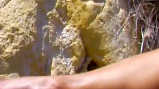 Two amazing MILFs gets fucked by one dick on bach