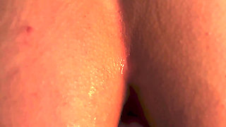 Amateur couple anal sex and ass creampie