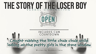 AUDIO ONLY - The loser boy with the little chub chub meets the super cute cruel girls at the store