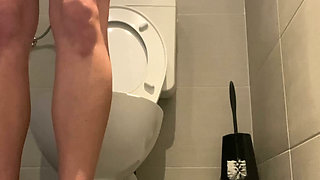 So Much for a Short Piss Break - Squirting Instruction on My Ass