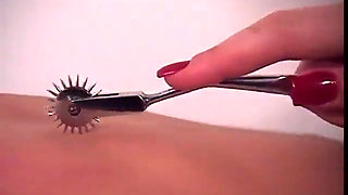 Slave dude teased all over by his hot mistress