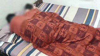 Step Sister Invites Me Under Blanket Naked - Brother Fucks Her Hard All Night Creampie