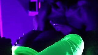 Semaj Media Natalia Sucks & Fucks Under a Blacklight!!