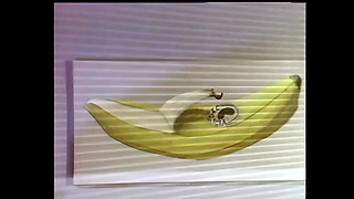 A Big Black Cock for the Blonde Hairy Pussy of Moana Pozzi