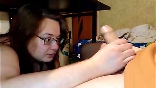 SchoolPrincess Big Dick Blowjob & Facial - Amateur MILF Deep Throat Cum in Mouth