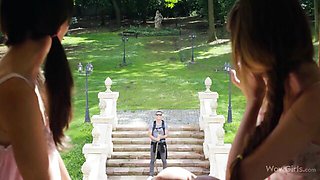 Outstanding Shrima Malati and Elle Rose at pussy licking xxx