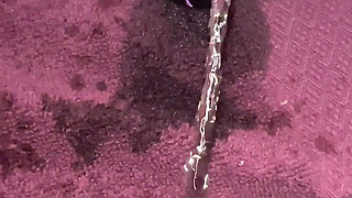 I Hold My Mate's Huge Hard Dick While Spraying Piss Through His Underwear