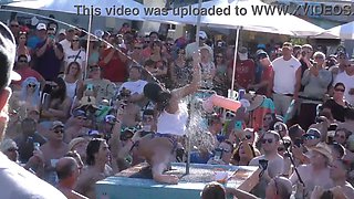 Key west bare fuckslut pool party uncircumcised and raw