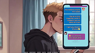 My New Girlfriend Taboo Hentai Game Ep.49 My Step Sis Grabbed My GF's Ass in Front of Her Stepfather!