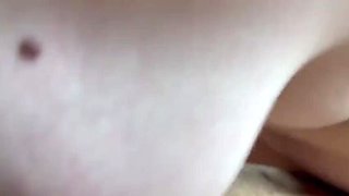 Amateur MILF with Big Natural Tits Fucks Hard in POV Missionary Sex