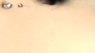 Old Guy Obsessed with Belly Button-licking. He's Not Shy About Playing
