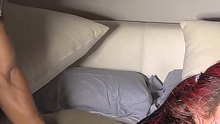 Bts - Gangbang a Curvy with Amazing Natural Tits Ends up Doing Squirt and Double Vaginal with BBC