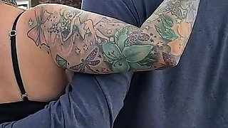 Dragged Away by a Stranger at the Bus Stop and Fucked Hard!