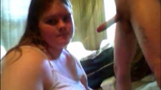 Wife Sucking Dick for Fans During Live Cam Show