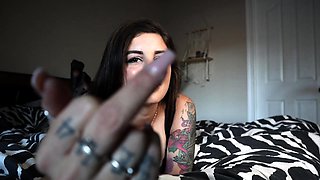 Big boobs milf masturbates with her dildo