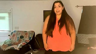 Curvy Indian Persuades Boss with Orgasmic Solo Show