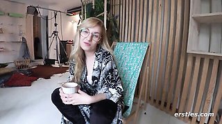 Spanking and Clit Rubbing in a Lesbian Orgy
