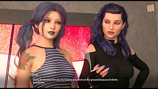 Big boobs, game walkthrough, visual novel