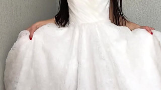 Bride Teases What's Under the Dress