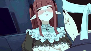 Marin x Kitagawa San - My Redhead Succubus Girlfriend