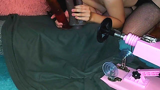 Triple Penetration! Juicy Sucking Three Big Cocks!
