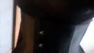 Adelaide Asterix Amateur Standing Masturbation In Corset