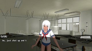 Cheery Asian girl Cuminggaming brings fun with kisses and a footjob