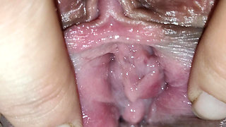 Close up and dripping