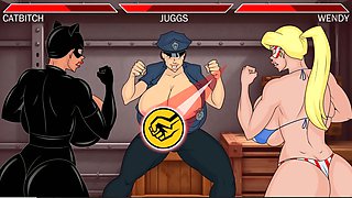 Unleash Wild Passion in a Hentai Game with a Busty Latina Heroine