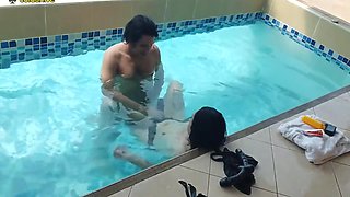 Pool Sex Pegging Rimjob And Fun