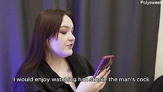 Porn story - My Husband Sucking Off Another Man (cuckold, bi, blowjob)