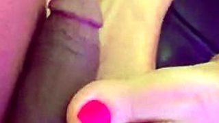 Footjob With Hottrayne POV