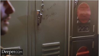 Abigail Mac Fucks Her Young Employee In The Bathroom