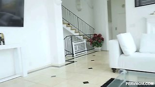 Insane step-mom Krissy Lynn sates all of stepson's desires
