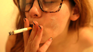 I Say Dirty Things While I Have Sperm in My Mouth and on My Face, Smoke a Cigarette, and Wear Black Lipstick and I Show