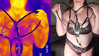 First Time Locked in Chastity Belt! Complete Collection Plus Ass Fingered Deep Then Stuffed with 2 Huge Butt Plugs