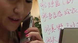 Japan Babes Scene-4 skinny Japanese Girl Enjoys Dildo and Cock in Her Hairy Pussy
